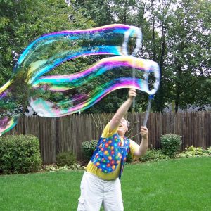 Bubble fun, bubble show, birthday bubble show